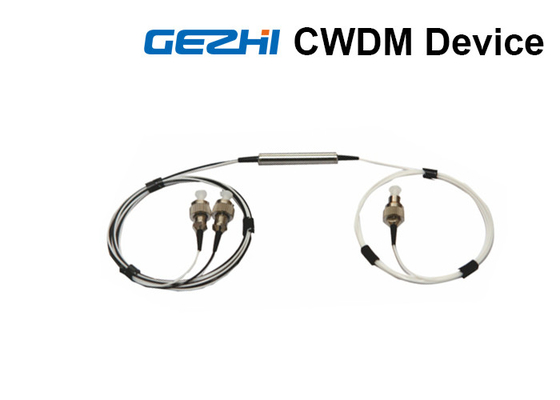فلتر 1x2 CWDM يزيل المكونات الضوئية صغيرة الحجم للاتصالات