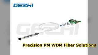 PM تنصهر WDM الدقة معدد الألياف البصرية