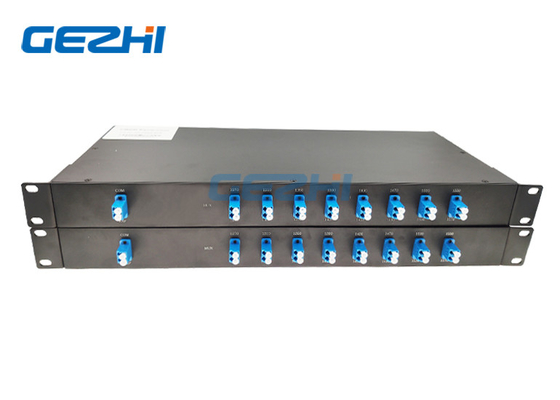 شراء 8 قنوات الطول الموجي CWDM وحدات اثنين من الألياف منخفضة IL 19 