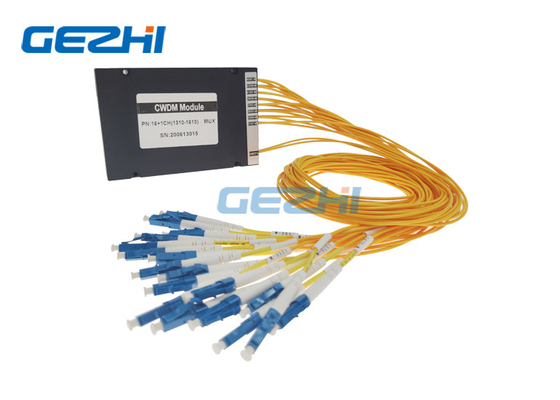 شراء 1x16 النقل البصري CWDM الوحدة النمطية 1310-1610nm الطول الموجي ABS Box online manufacture