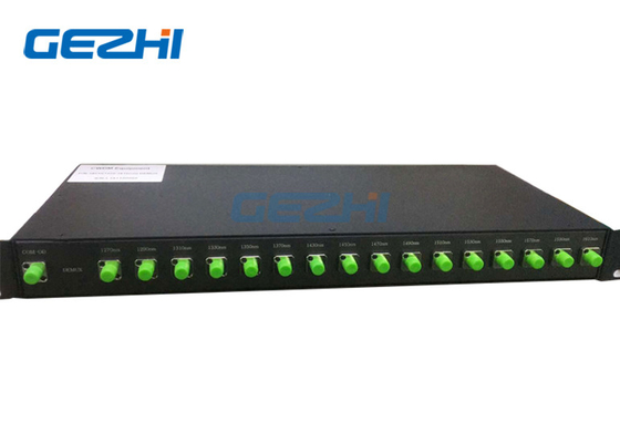شراء محول FC / APC CWDM Mux سلبي منخفض فقدان الإدراج لمركز البيانات online manufacture