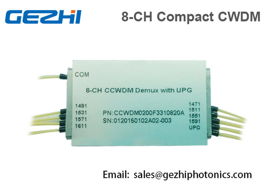 شراء MAN CWDM Mux Demux 1x8 قنوات معدد ضوئي صغير الحجم online manufacture