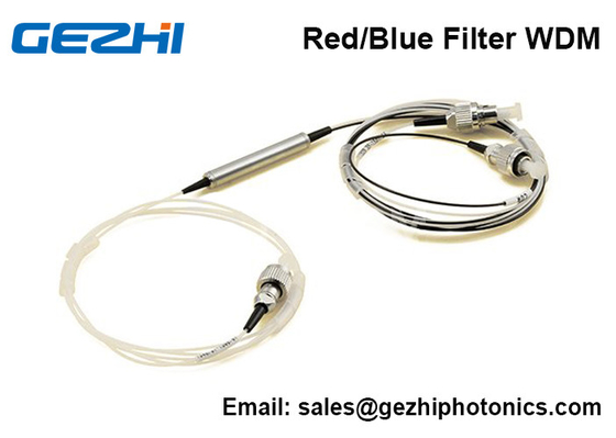 شراء جهاز C Band Red / Blue DWDM Filter 3 Port Thin Film Filter FWDM WDM online manufacture