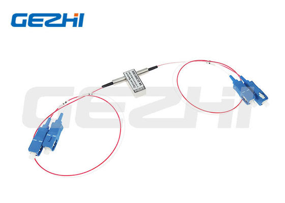 شراء مفتاح الألياف الضوئية 3V 2x2B مع الطول الموجي 1260-1650nm والتحكم في الإغلاق أو عدم الإغلاق تصنيع عبر الإنترنت