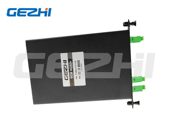 شراء مرشح WDM CATV Fwdm Module الضوئي مع طول موجة 1310nm 1490nm 1550nm في LGX Chassis online manufacture