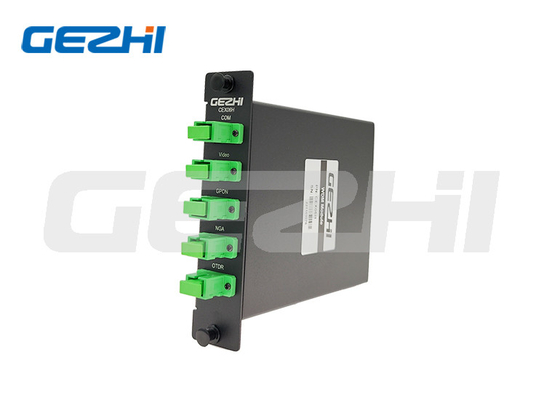 شراء مرشح فقدان الإدراج المنخفض WDM GPON 1310/1490 XGS-PON 1270/1577 فيديو 1550 OTDR 1625nm WDM filtro wdm1r Module online manufacture