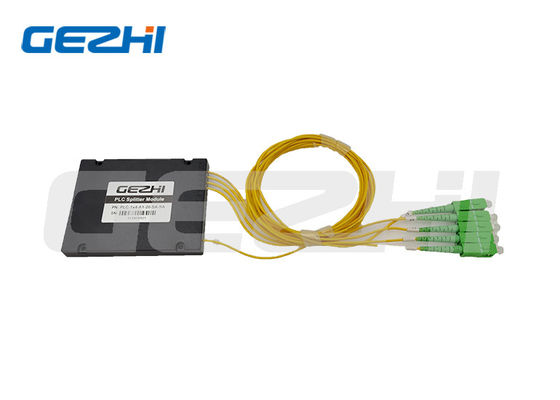 شراء وحدة الفصل PLC ABS Cassette Type 1X4 مع خسارة إدراج منخفضة لشبكات FTTX تصنيع عبر الإنترنت