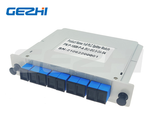 شراء تخصيص 1x8 كاسيت الألياف البصرية الفاصل SC UPC موصلات ل GEPON online manufacture