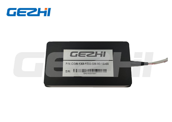 شراء مفتاح بصري 1x8 مفاتيح بصرية وضع فردي 1310 / 1550nm online manufacture