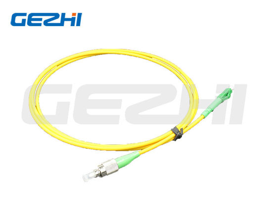 شراء FC إلى LC SingleMode Simplex Fiber Optic Patch Cord مع LSZH Jacket ذات الطول القابل للتخصيص لنقل البيانات بخسارة إدخال منخفضة تصنيع عبر الإنترنت