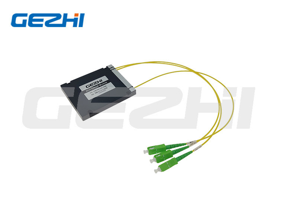شراء 2CH قناة ABS Box DWDM Mux Demux وحدة تقسيم الطول الموجي معدد online manufacture