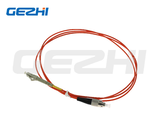 شراء كابل تصحيح الألياف البصرية الأحادي البسيط LSZH LC إلى كابل تصحيح الألياف FC online manufacture
