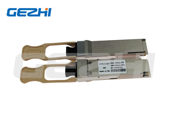 شراء 100gbase Qsfp28-100g وحدات دوبلكس Lc Mmf جهاز الإرسال والاستقبال 100g Cfp / cfp2 / CFp4 Sr4 850nm 100m online manufacture