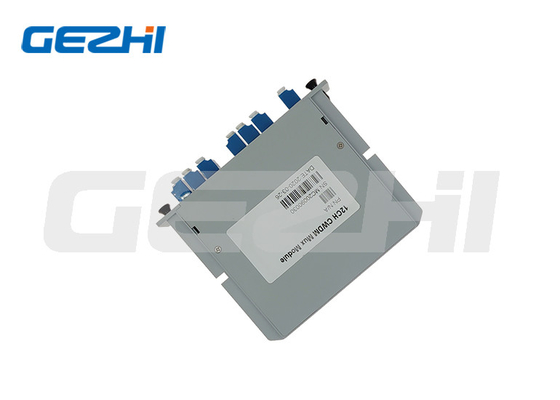 شراء 12CH CWDM Mux كاسيت وحدة LC / UPC موصل الألياف لشبكة WDM online manufacture