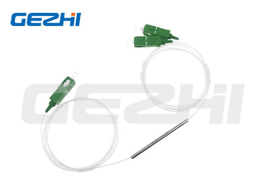 شراء ربط FTTH 1X2 FBT مع خسارة إدخال منخفضة واستقرار عالية وموصول SC/APC للشبكات البصرية تصنيع عبر الإنترنت