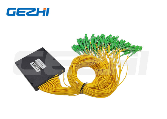 شراء وحدة ABS البلاستيكية 1x64 PLC Fiber Splitter لشبكة FTTX PON online manufacture