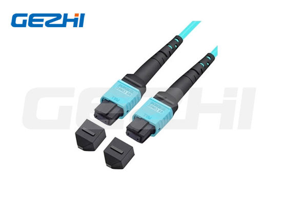 شراء شعار مخصص OM3 SX Fiber MPO Fiber Optic Connector مع خسارة إدراج منخفضة للاتصالات السلكية واللاسلكية تصنيع عبر الإنترنت