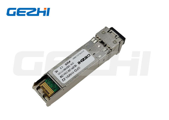 شراء وحدة إرسال واستقبال SFP+ بسرعة 10 جيجابت في الثانية بتردد 1310 نانومتر لمسافة 220 متر، وحدة إرسال واستقبال جيجابت إيثرنت لنقل البيانات عالي السرعة تصنيع عبر الإنترنت