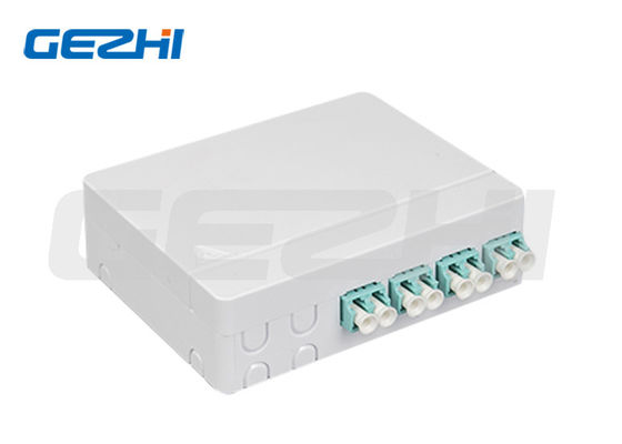 شراء عازل للماء 4 قلب FTTH صندوق الإنهاء الحائط الصلب البصري صندوق محطة مع مادة ABS تصنيع عبر الإنترنت