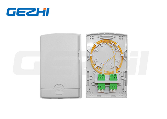 شراء Sm / Mm 2 Core Wall Mount Fiber Termination Box لـ Fttx الوصول وشبكة الاتصالات online manufacture