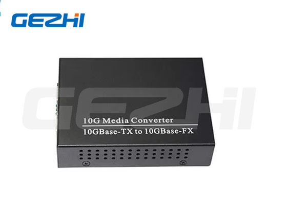 شراء محول الوسائط 10G مع منافذ النحاس 10GBASE-X SFP + و RJ45 متوافقة مع FCC لـ Ethernet تصنيع عبر الإنترنت