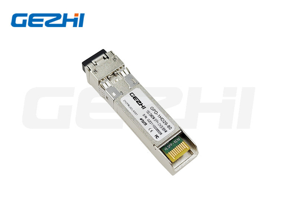 شراء SM 10G DWDM SFP + 80km وحدة المرسل البصري لشبكة Ethernet online manufacture