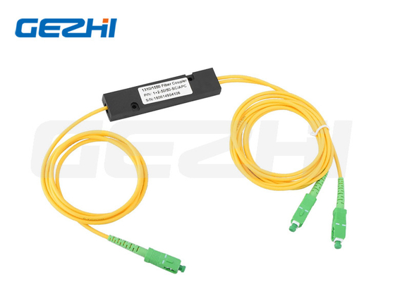شراء أوتم فائبر أوبتيكال شقاق ، واحد الوضع SC/APC 1x2 PLC شقاق online manufacture