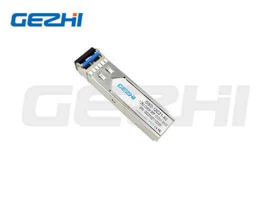 شراء 1.25g Lc Connector 80km 1310nm Fiber Optic Sfp Optical Transceiver Module وحدة الإرسال الضوئي Sfp online manufacture