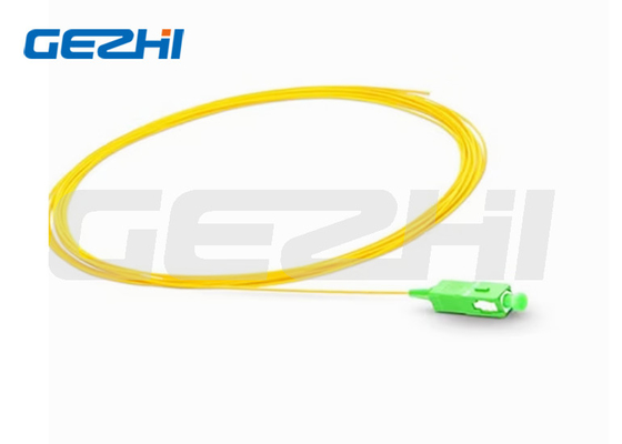 شراء نوع الاتصال ST كابل بصري بسيط Pigtail مع إشارة إلى كروماتوجرام سترة لون online manufacture