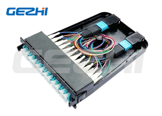 شراء ألياف ضوئية MPO 1U 12 ~ 144 النواة وحدة الكاسيت مع خسارة العودة ≥ 55 ديسيبل online manufacture