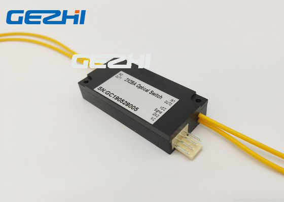 شراء وضع واحد غير الإغلاق 1550nm 2x2 التبديل الألياف البصرية الالتفافية online manufacture