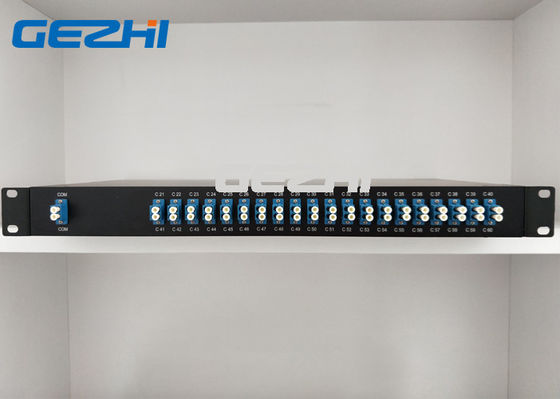 شراء Rackmount Single Fiber 50Ghz 60 Channel Athermal AWG DWDM online manufacture