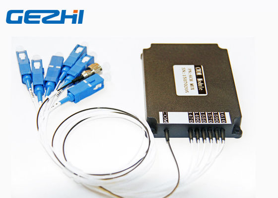 شراء SC UPC Pigtailed 6 Channel 1610nm CWDM Mux Demux online manufacture