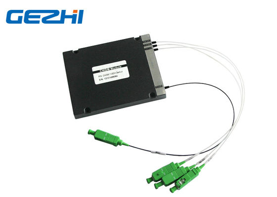 شراء ليف واحد 1550nm 1x3 CWDM معدد الإرسال السلبي online manufacture