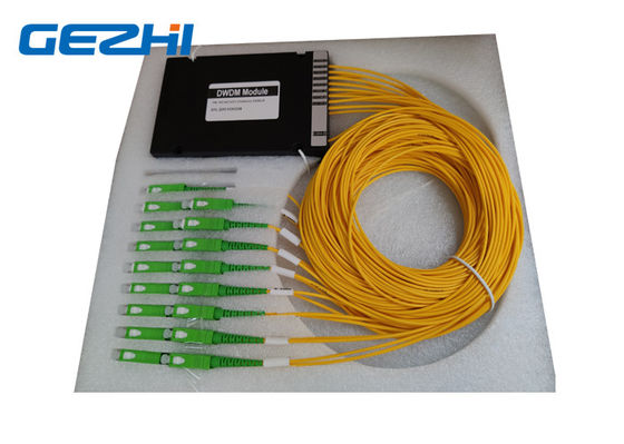 شراء الألياف المفردة أحادية القناة 16x CH46 100 جيجاهيرتز DWDM Mux online manufacture