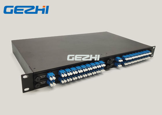 شراء الألياف المزدوجة 4 فتحات 1x8 منفذ ترقية CWDM معدد الإرسال السلبي online manufacture