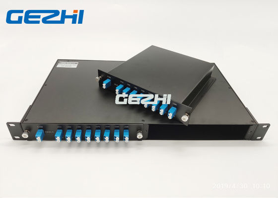 شراء بطاقتان 19 بوصة 1U مزدوج الألياف 1x16 CWDM معدد الإرسال السلبي online manufacture