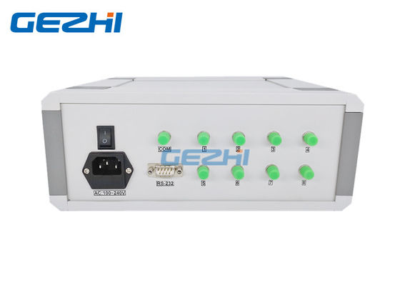 شراء سريع التبديل سطح المكتب RS232 1x8 معدات التبديل البصرية online manufacture