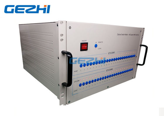 شراء مصفوفة جهاز التحكم عن بعد 48pcs دوبلكس 1x2 معدات التبديل البصرية online manufacture