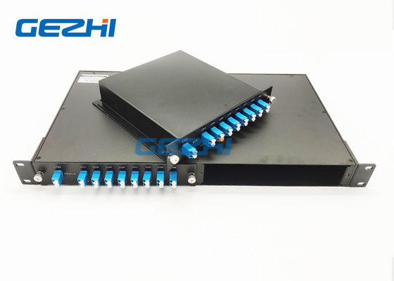 شراء الألياف المزدوجة 8CH DWDM البصرية السلبية إضافة قناة إسقاط online manufacture