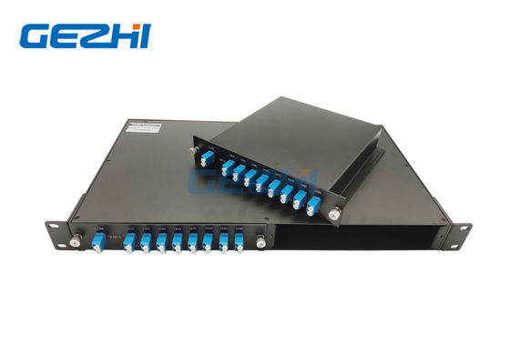 شراء مزدوجة الألياف 1x8 قنوات DWDM Mux مرشحات سلبية online manufacture