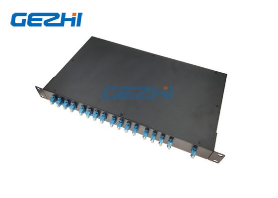شراء مكونات الألياف الضوئية 1x8 قنوات مزدوجة الألياف السلبية DWDM OADM Multiplexer online manufacture