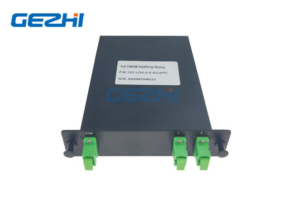 شراء 1510nm 1x2 CWDM Single Add Drop Drop Multiplexer Module online manufacture