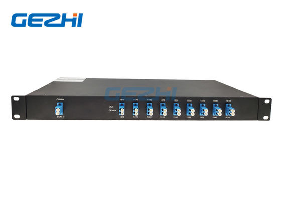 شراء 1310nm موانئ باند 8 قنوات CWDM تعدد الإرسال و Demultiplex online manufacture