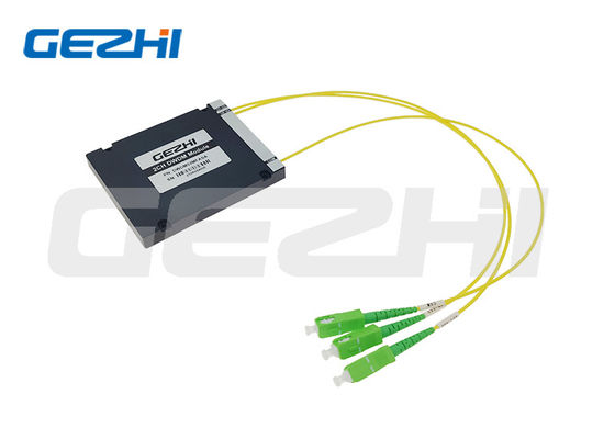 شراء 16 قناة 100 جيجا هرتز DWDM Mux Demux Module ITU-T Grid LC UPC Module online manufacture