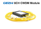 8 قنوات Simplex Fiber CWDM Module 1270-1610nm لمضخم الألياف الضوئية