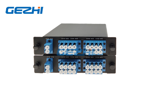 معدات الألياف البصرية PDL منخفضة 1x8 CWDM وحدات LGX كاسيت