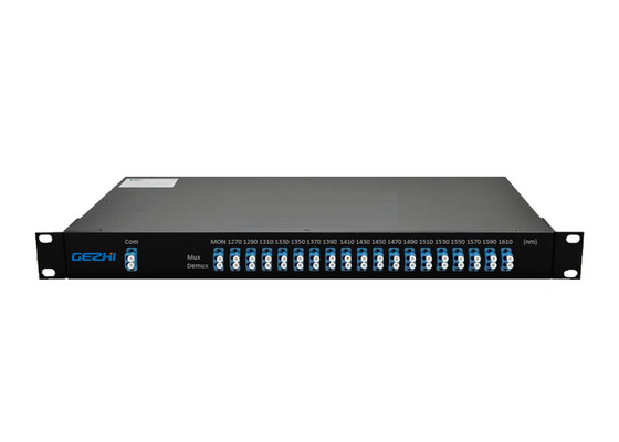 18CH ثنائي الألياف CWDM وحدة سلبية مع موصل LC / SC / FC / ST