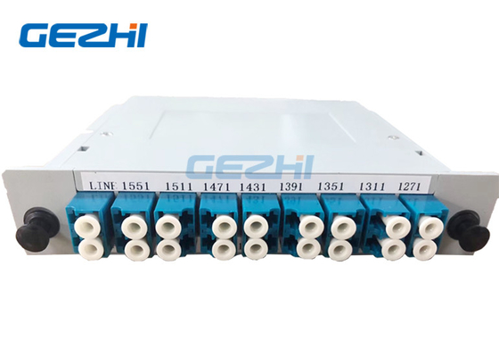 أدخل نوع 16CH CWDM Module LC / UPC 1271-1571nm لشبكة WDM