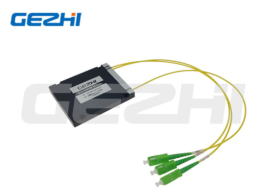 100G=100Ghz 2CH Dwdm Wdm ABS Box 100x80x10mm حلول الألياف الضوئية ذات الوضع الواحد